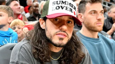 Celebrities Attend Boston Celtics v Atlanta Hawks