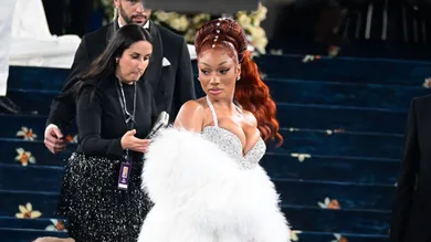 The 2025 Met Gala Celebrating "Superfine: Tailoring Black Style" - Street Sightings