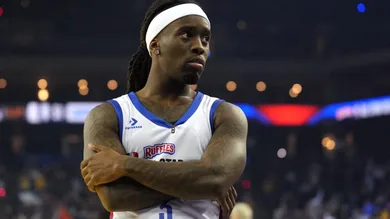 NBA: All Star-Celebrity Game-Team Bonds at Team Rice