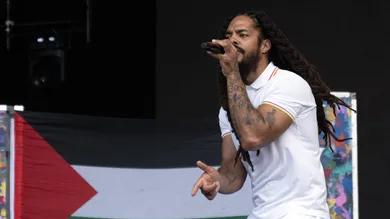 BRITAIN-MUSIC-FESTIVAL-PALESTINIANS-ISRAEL-CONFLICT