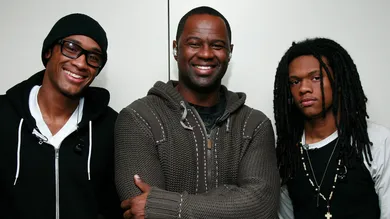 Brian McKnight Visits "The Morning Show with Mike and Juliet"