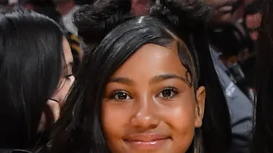 Celebrities At The Los Angeles Lakers Game