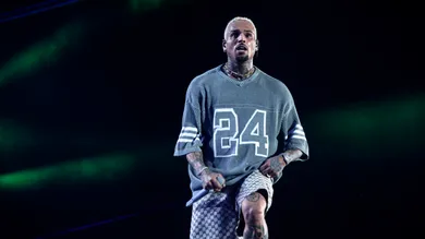 Chris Brown Performs At FNB Stadium