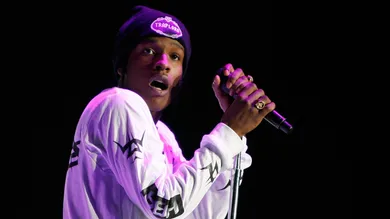 A$AP Rocky Opens Rihanna's "Diamonds" World Tour - New York, NY