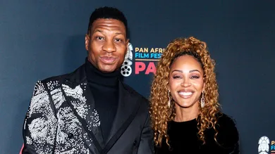 Jonathan Majors Fan Meagan Good Number Pop Culture News