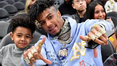 Celebrities At The Los Angeles Clippers Game