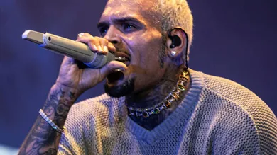 Chris Brown Performs At FNB Stadium