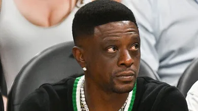 Celebrities Attend Portland Trail Blazers v Atlanta Hawks