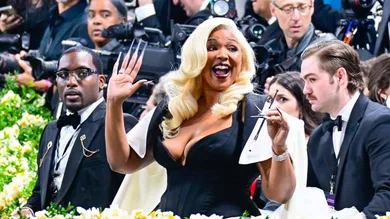 The 2025 Met Gala Celebrating "Superfine: Tailoring Black Style" - Street Sightings