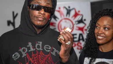 Young Thug Makes Surprise Appearance At Back-to-School Event