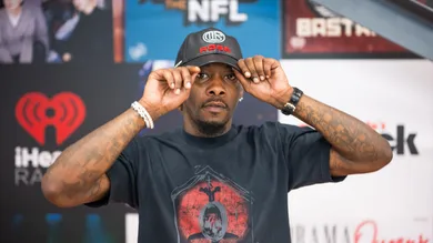 Offset Visits The Ferrari And BT Show On 96.1 The Beat