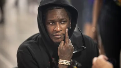 Young Thug Makes Surprise Appearance At Back-to-School Event