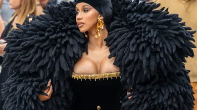 Schiaparelli : Outside Arrivals - Paris Fashion Week - Haute Couture Fall/Winter 2023/2024