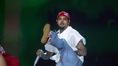 Chris Brown Performs At Chase Field