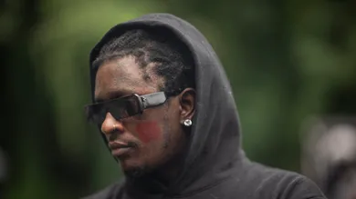 Young Thug Makes Surprise Appearance At Back-to-School Event