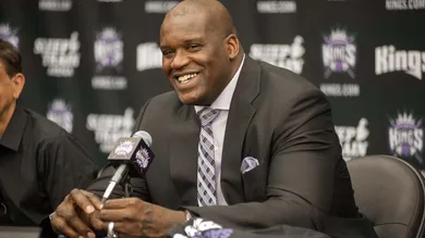 NBA: Shaquille O'Neil Press Conference