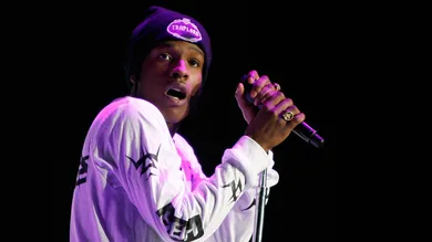 A$AP Rocky Opens Rihanna's "Diamonds" World Tour - New York, NY