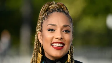 Norman Reedus And Amanda Seales Visit Extra