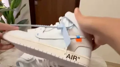 off white jordan 1 unboxing