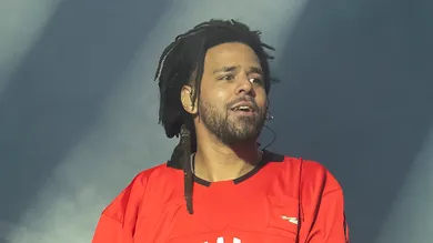 J. Cole Freestyling Fan