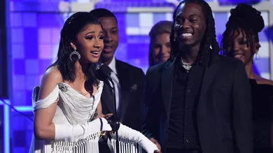 Cardi B Cringes Accidentally Saying Offset Name Onstage