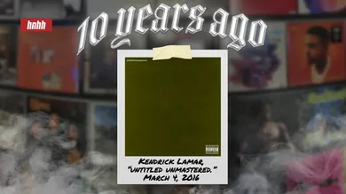 Kendrick Lamar Untitled Unmastered 30th Anniversary