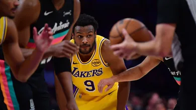 NBA: San Antonio Spurs at Los Angeles Lakers