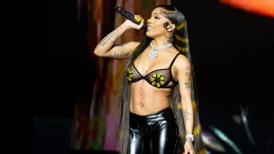 GloRilla performs during the Hot Girl Summer Tour stop at FedExForum in Memphis, Tenn., on Thursday, May 30, 2024.