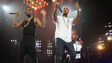 Usher Chris Brown Raymond Brown Joint Tour