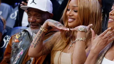 GloRilla Debunks Pregnancy Rumors Courtside Memphis Grizzlies