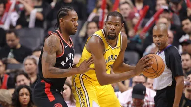 Kevin Durant and Kawhi Leonard
2019-05-25 Durant Kawhi