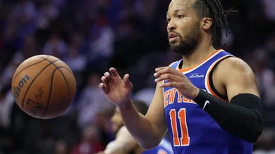 NBA: Playoffs-New York Knicks at Philadelphia 76ers