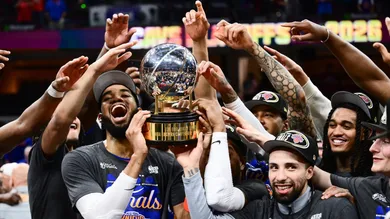 NBA: Playoffs-New York Knicks at Cleveland Cavaliers
