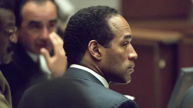 May 26, 1995; Los Angeles, CA, USA; FILE PHOTO; O.J. Simpson sitting in the courtroom during his double homicide case at the