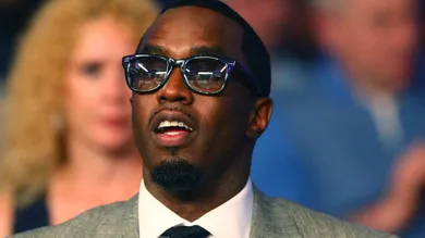 May 2, 2015; Las Vegas, NV, USA; Recording artist Sean Combs aka P Diddy in attendance during the world welterweight