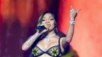 GloRilla performs during the Hot Girl Summer Tour stop at FedExForum in Memphis, Tenn., on Thursday, May 30, 2024.