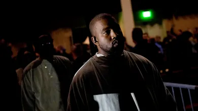 Jan 19, 2020; Pigeon Forge, TN, USA; Kanye West enters the annual Strength to Stand Youth Conference at the LeConte Center in