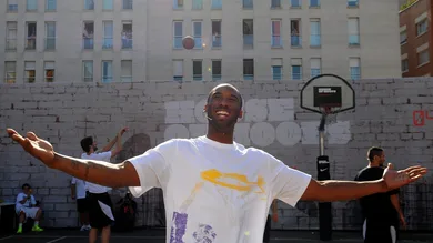 Basketball Players Attend 'House of Hoops' Contest by Foot Locker