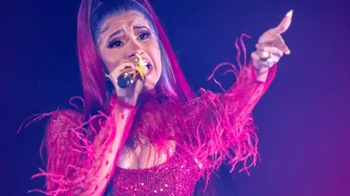 Cardi B performs at Wells Fargo Arena in Des Moines Friday, May 3, 2019.V6v3704 Jpg