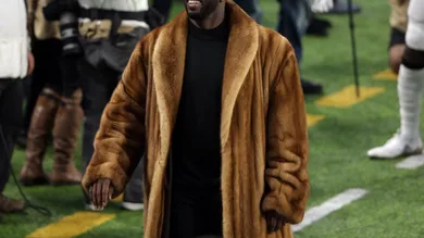 Feb 4, 2018; Minneapolis, MN, USA; Recording artist P. Diddy a/k/a Sean Combs prior to the game between the New England Patriots