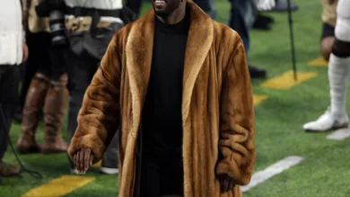 Feb 4, 2018; Minneapolis, MN, USA; Recording artist P. Diddy a/k/a Sean Combs prior to the game between the New England Patriots