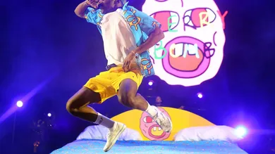 Tyler the Creator performs during the Coachella Festival, Saturday, April 11, 2015. Coachella Sat Tyler The Creator4