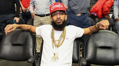 Celebrities At The Los Angeles Clippers Game