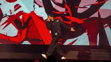 D4vd opens for SZA on the S.O.S Tour on Oct. 29, 2023, at The Footprint Center in Phoenix.
