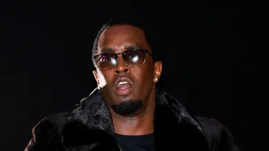 Feb 1, 2014; New York, NY, USA; Recording artist/rapper Sean Combs aka Diddy performs during the Revolt Party at the Time