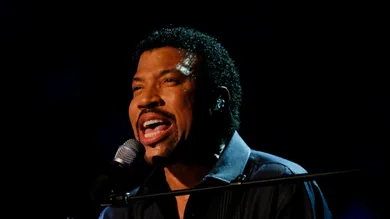 Feb 11, 2007; Los Angeles, CA, USA;  Lionel Richie performs at the 49th Annual Grammy Awards at the Staples Center. Mandatory