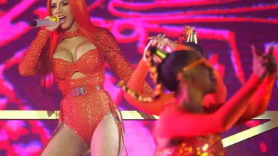 Cardi B performs Tuesday, Oct. 8, at the El Paso County Coliseum in El Paso.Cardi B 015
