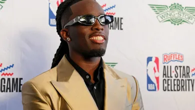 NBA: All Star-Celebrity Game-Team Bonds at Team Rice