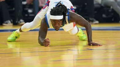 NBA: All Star-Celebrity Game-Team Bonds at Team Rice