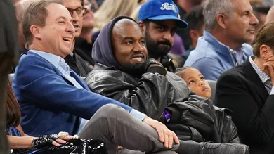 Kanye West Chris Brown Usher Los Angeles Show
